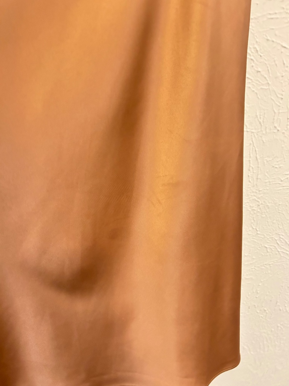 Victoria’s Secret Satin Lace Mini Dress Nude Gold - Picture 3 of 6